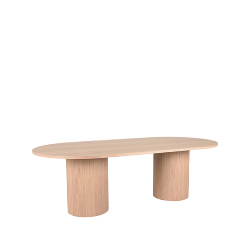 LABEL51 Eettafel Oliva - Naturel Eikenhout - 240x120x75cm