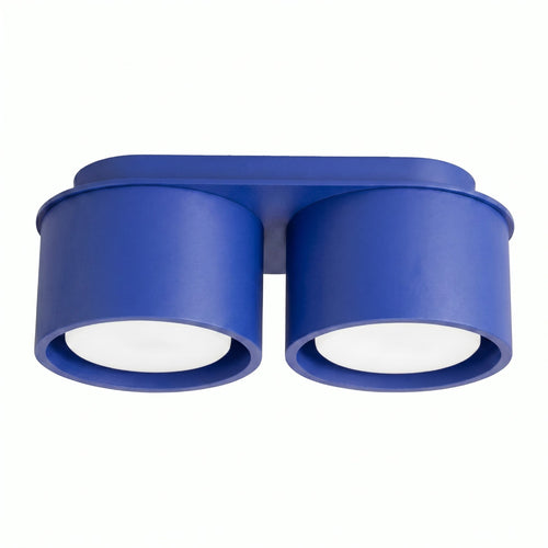 Sollux Lighting Plafondlamp MODO 2 ultramarijn Gx53 - 21x10x8cm