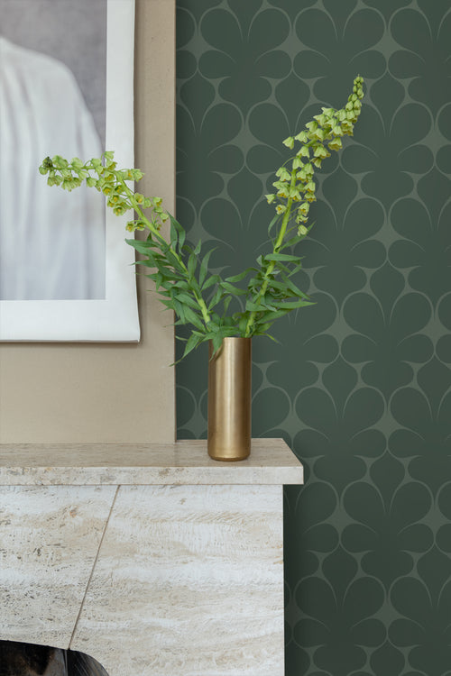 Origin Wallcoverings behang ornamenten donkergroen - 50 x 900 cm - 347924 - vtwonen shop