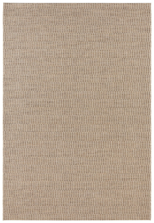 Flatweave In- & Outdoor carpet Dreux natural-brown in Handmade-Look 120x170 cm - vtwonen shop