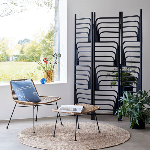 Hübsch vaas Ivy - glas - 18x8xh23cm - vtwonen shop