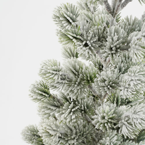House of Seasons Kunstkerstboom in Jute - H55 x Ø25 cm - Groen Frosted