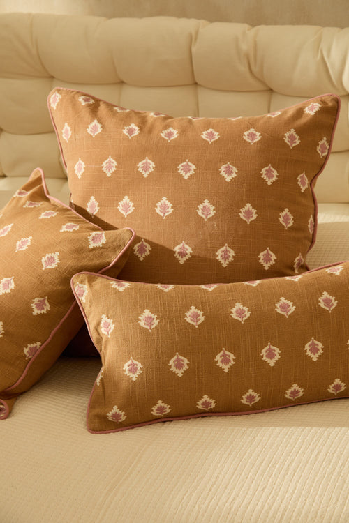Calma House Kussenhoes Canela - Mosterd - 45x45
