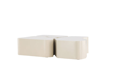 Rebellenclub Salontafel Sahale - 92 x 70 cm - Beige