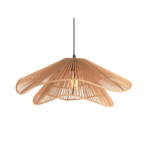Leitmotiv hanglamp Sombra Double - naturel - 60x60x22.5cm - vtwonen shop