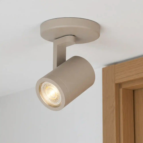 Highlight spot HALO - 1 lichts - 10  x 15   cm - beige