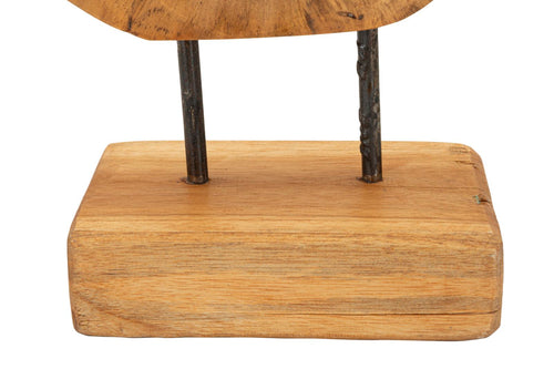 Mauro Ferretti sculptuur - 28x10x38 cm - bruin