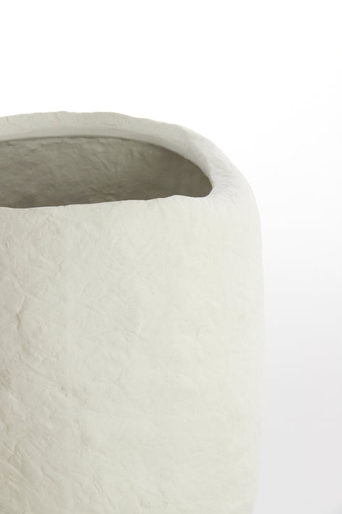 Light & Living vaas TINGRI - Ø59x90cm - wit - vtwonen shop