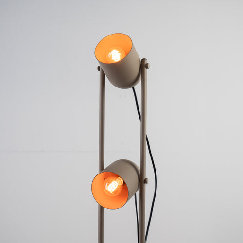 EGLO vloerlamp Tilston - 142.5 cm - zandkleur - vtwonen shop