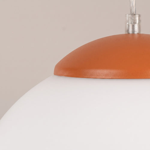 Sollux Lighting Hanglamp UGO 40 rode oker - 40x40x130cm