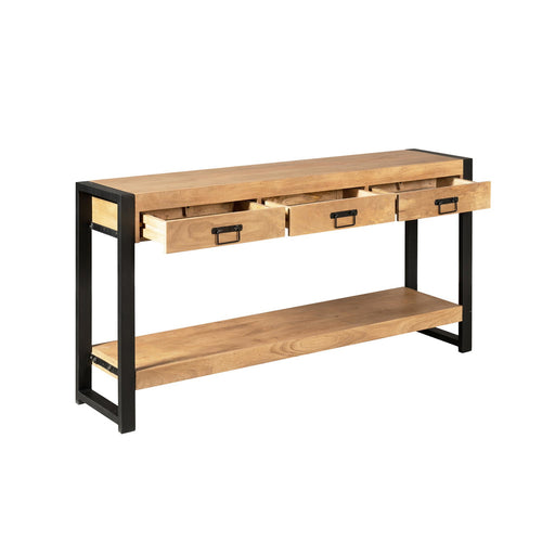 Starfurn Sidetable Britt - Naturel Hout - 150x35x76cm