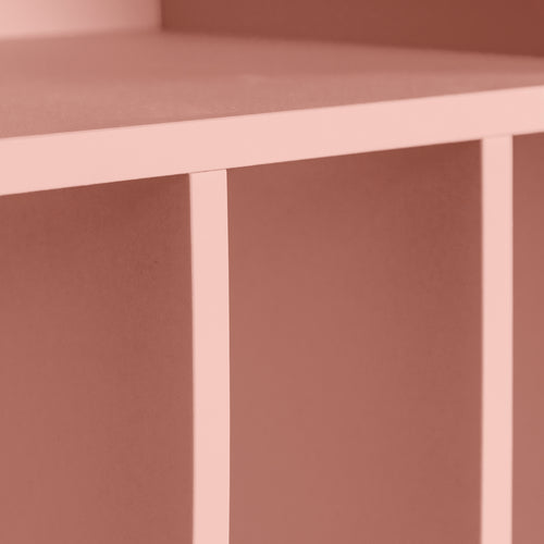 Kinderrek in roze MDF