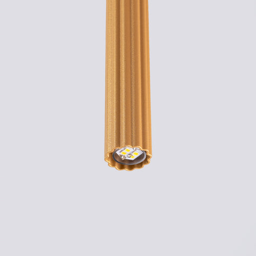 Sollux Lighting Hanglamp ARCHE 1 goud - 8x8x120cm