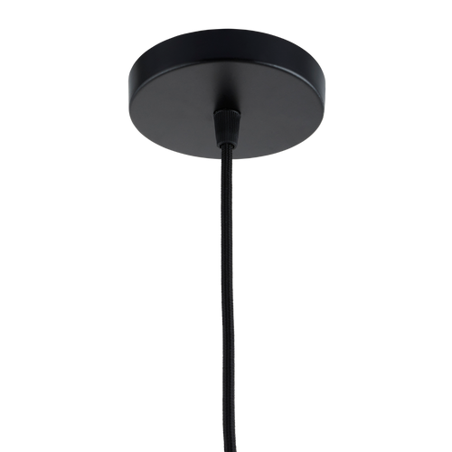 Lighto | Pendel Mat Zwart | Inclusief Lichtbron Helder | Vintage | 1.5m Snoer | Met Plafondkap - vtwonen shop