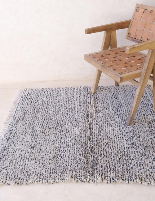 AFK Living vloerkleed Berber - handgemaakt - Wol - 112 x 133 cm - vtwonen shop