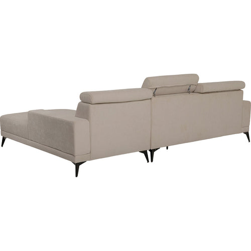 Kare Design Hoekbank Rocco rechts creme