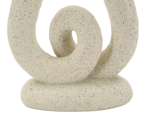 Mauro Ferretti kaarsenhouder - 12x7x20 cm - crème