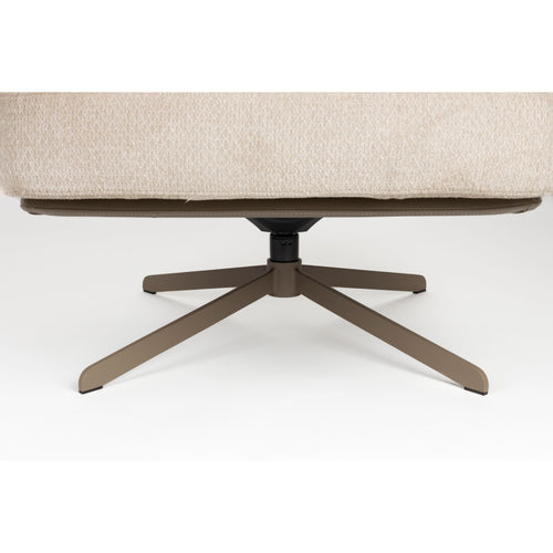 Zuiver Benjamin Loungestoel - Beige - vtwonen shop