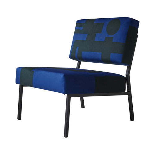 Tikamoon Blauwe Franse fauteuil - Blauw - vtwonen shop