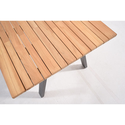 Taste by 4 Seasons tuintafel Ambassador frost grey-teak 240x100 cm - vtwonen shop