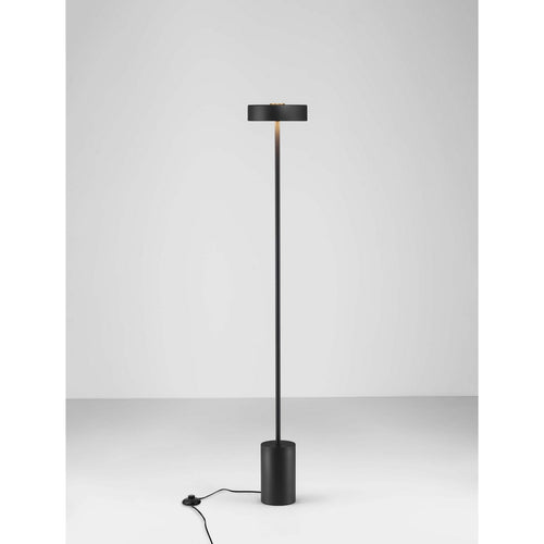 Nova Luce THEA Geïntegreerde LED-vloerlamp Sandy Black LED 17W 929lm 3000K Aan/uit-schakelaar