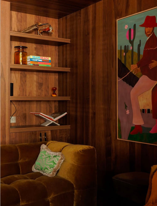 Catchii Zwarte messing greep medium - vtwonen shop