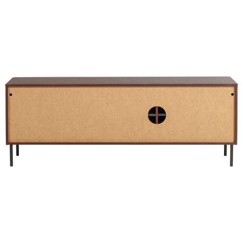 WOOOD tv meubel 154 cm Gunnar - Grenen - Bordeauxrood - 56x154x44