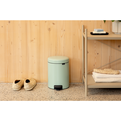 Brabantia NewIcon Pedaalemmer, 5 liter, kunststof binnenemmer - Jade Green