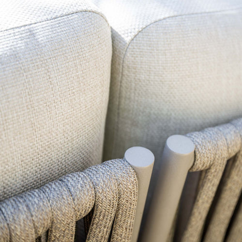 Garden Impressions Loungebank Devin 4-delig - taupe