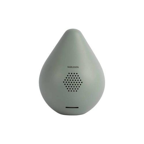 Karlsson ornament Waterdrop - groen - 9.1x9.6x12.4cm