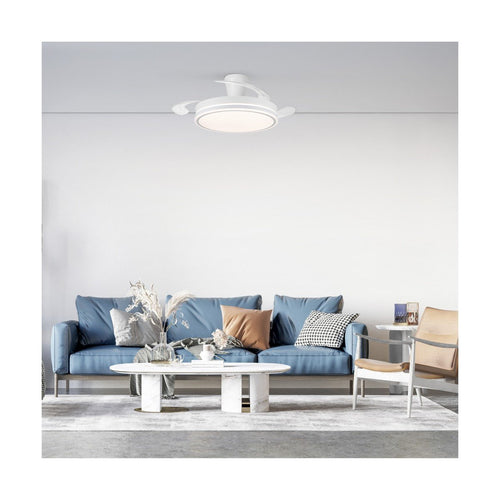 CristalRecord plafondventilator Supereco - 1 lichts - 106  x 25   cm - wit - vtwonen shop