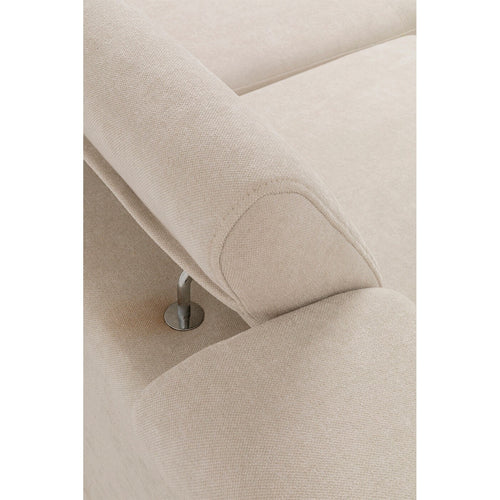 Kare Design Hoekbank Rocco rechts creme