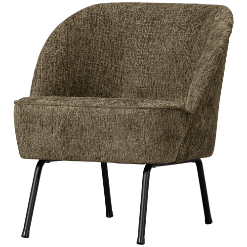 BePureHome fauteuil Vogue - Structure Velvet - Bonsai - 69x57x70 - vtwonen shop