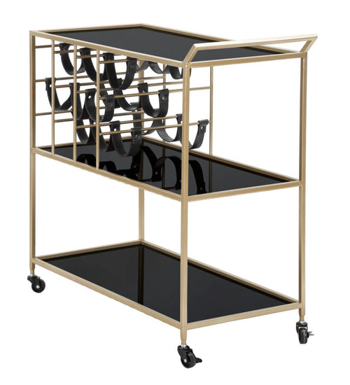 Mauro Ferretti drankwagen - 79x39,5x82 cm