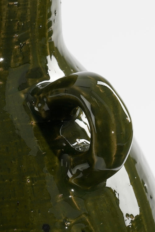 Mica Decorations  Elena Vaas - H34 x Ø26 cm - Keramiek - Groen