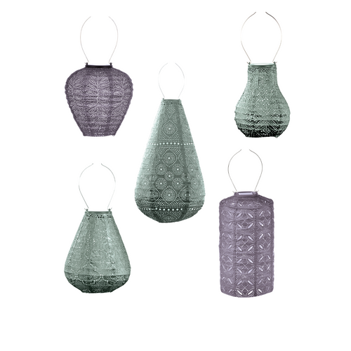 Lumiz solar lampion - toscana set - 3 stuks