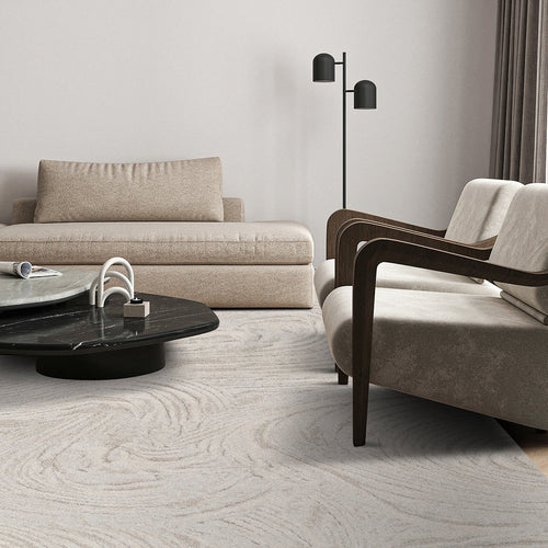 AFK Living vloerkleed Brume - reliëfeffect - beige - 120 x 170 cm
