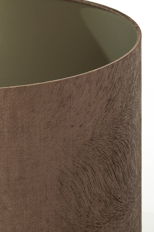 Light & Living lampenkap LUBIS - Ø50x38cm - bruin