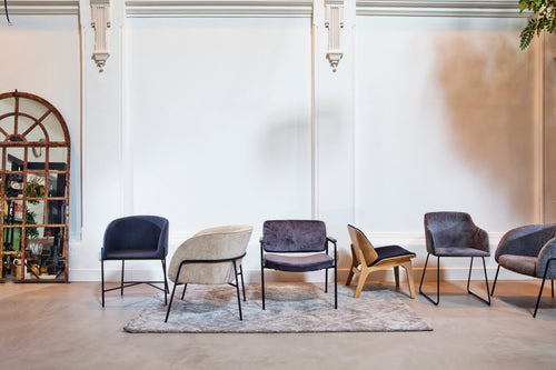 Rebellenclub Fauteuil Bergen - Antraciet