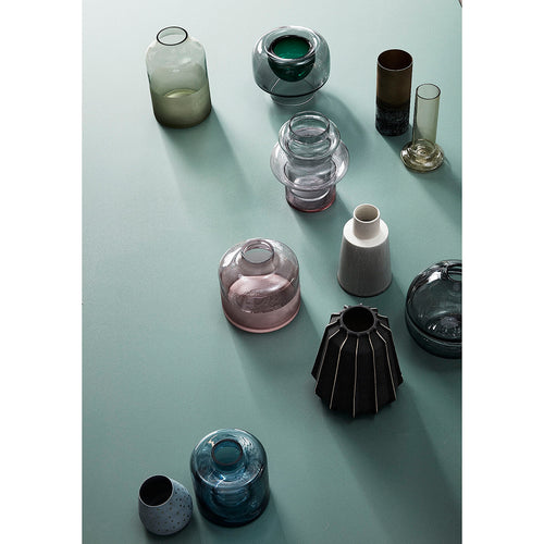 Hübsch vaas Lunar - glas - ø20xh16cm - vtwonen shop