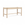 Furnhouse bankje Shine - Witte olie - Papiergaren - 36x90x45