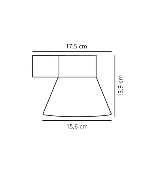 Nordlux buitenlamp Kyklop - 1 lichts - 17.5  x 13.9   cm - zwart - vtwonen shop