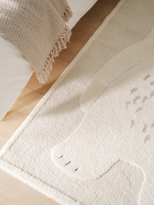benuta kindervloerkleed Eve - créme/beige - 120x170 cm