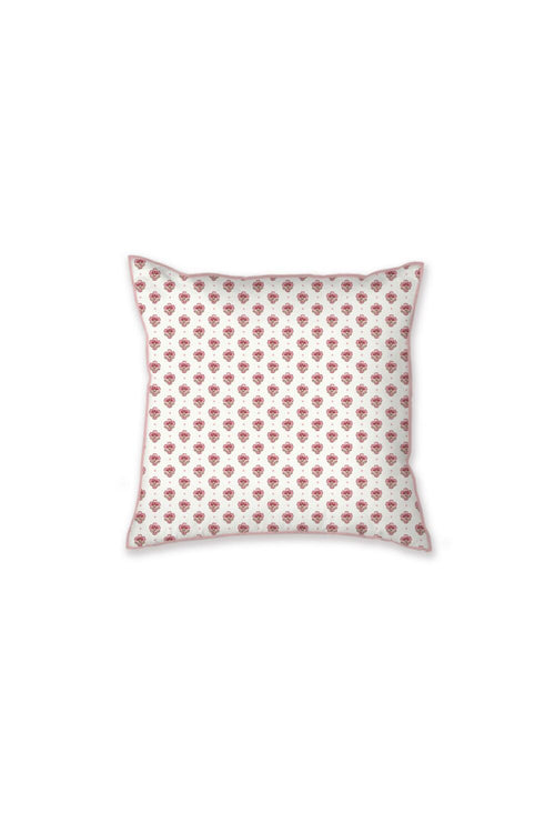 Pip Studio Decoratiekussen Jaipur Flower - 40 x 40 cm - Licht roze