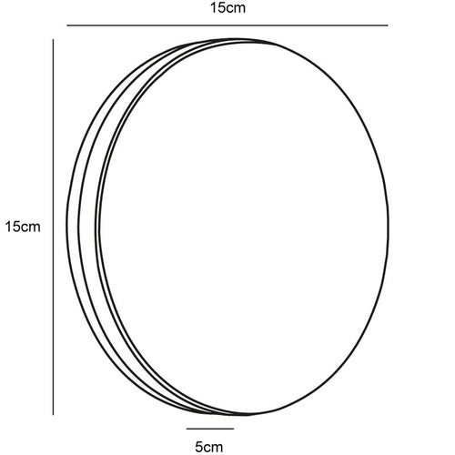 Nordlux Artego Wandlamp Buiten - Ø15cm - LED - 3000K - IP54 - Zwart - vtwonen shop