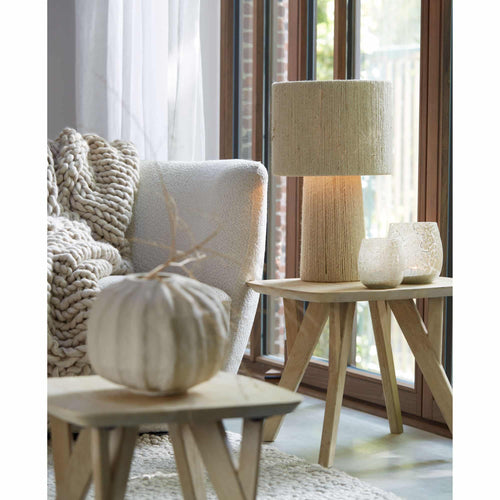 Light & Living tafellamp PITINO - zand - Ø31.5cm - vtwonen shop