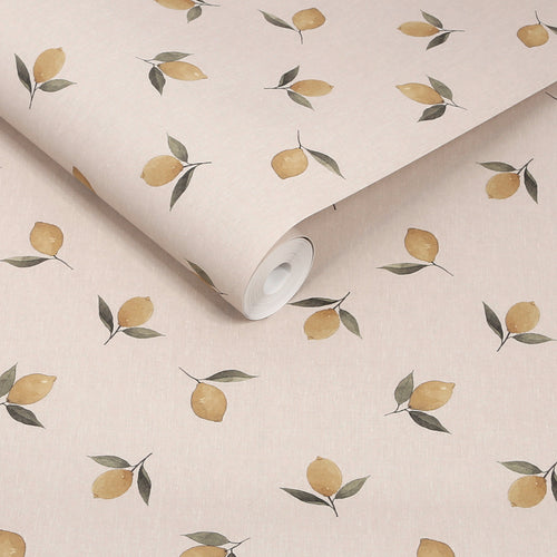 Sophie Allport Vliesbehang Kinderkamer - Lemons Soft Linen