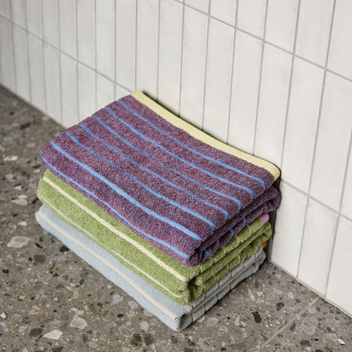 Hübsch handdoek Promenade - katoen - 70x140cm