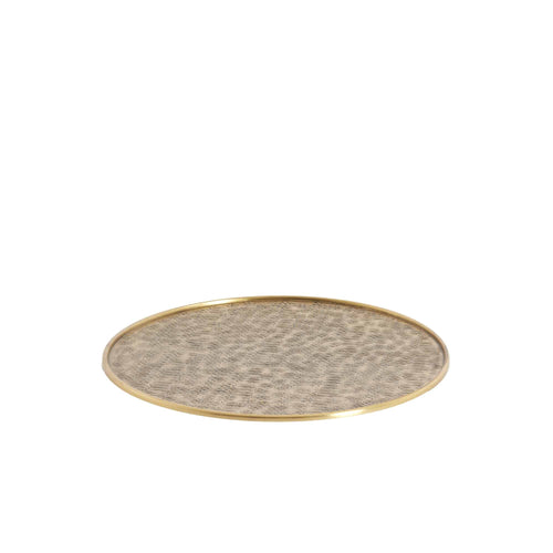 Light & Living schaal Manarola - brons - Ø51cm