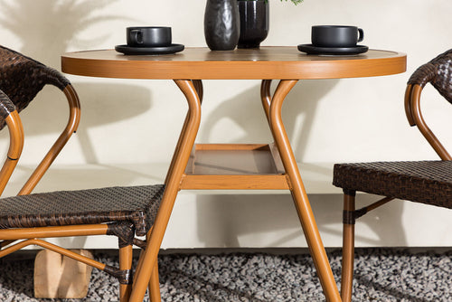 Rebellenclub Bistroset Blaze - Bruin - vtwonen shop